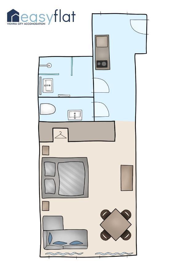 Apartamento Easy Flat Sankt Elisabeth Viena Exterior foto